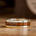 :: Shown in 8mm Wide | Yellow Gold 
