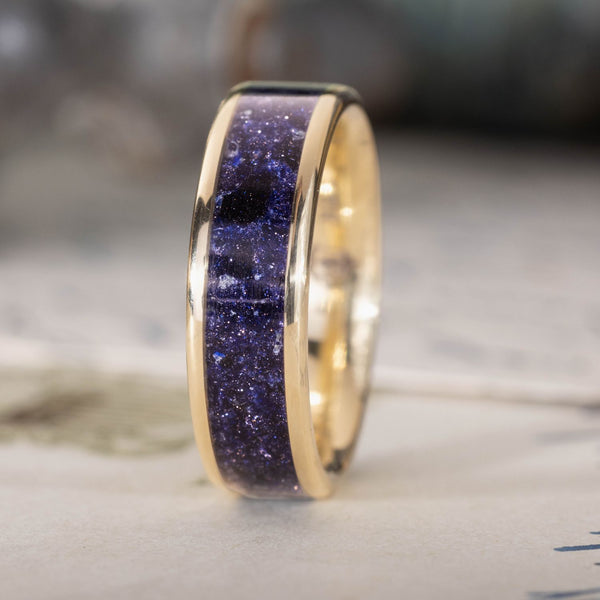 ::Shown in 8mm Wide | Yellow Gold