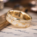 :: Shown in 8mm Wide | Yellow Gold