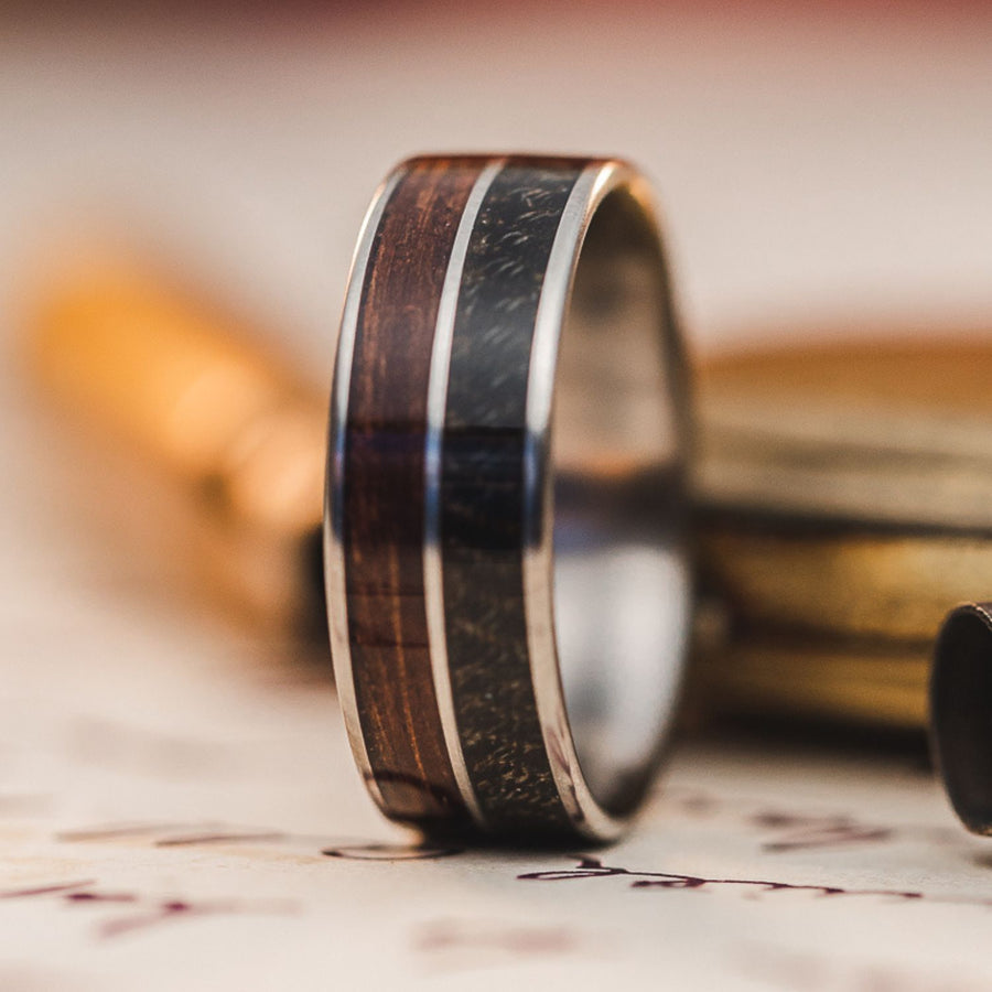 :: Shown in 8mm Wide | Titanium