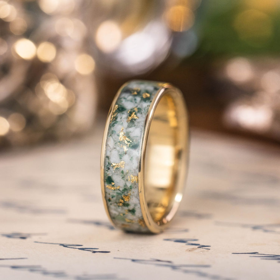::Shown in 6mm Wide | 10k Yellow Gold