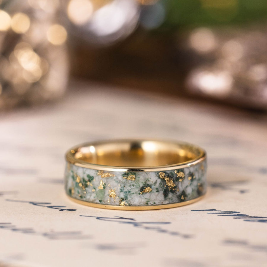 the-grove-womens-gold-tree-agate-ring-gold-flakes