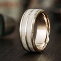 :: Shown in 8mm Wide | Yellow Gold 