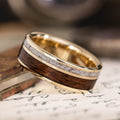 :: Shown in 8mm Wide | Yellow Gold 