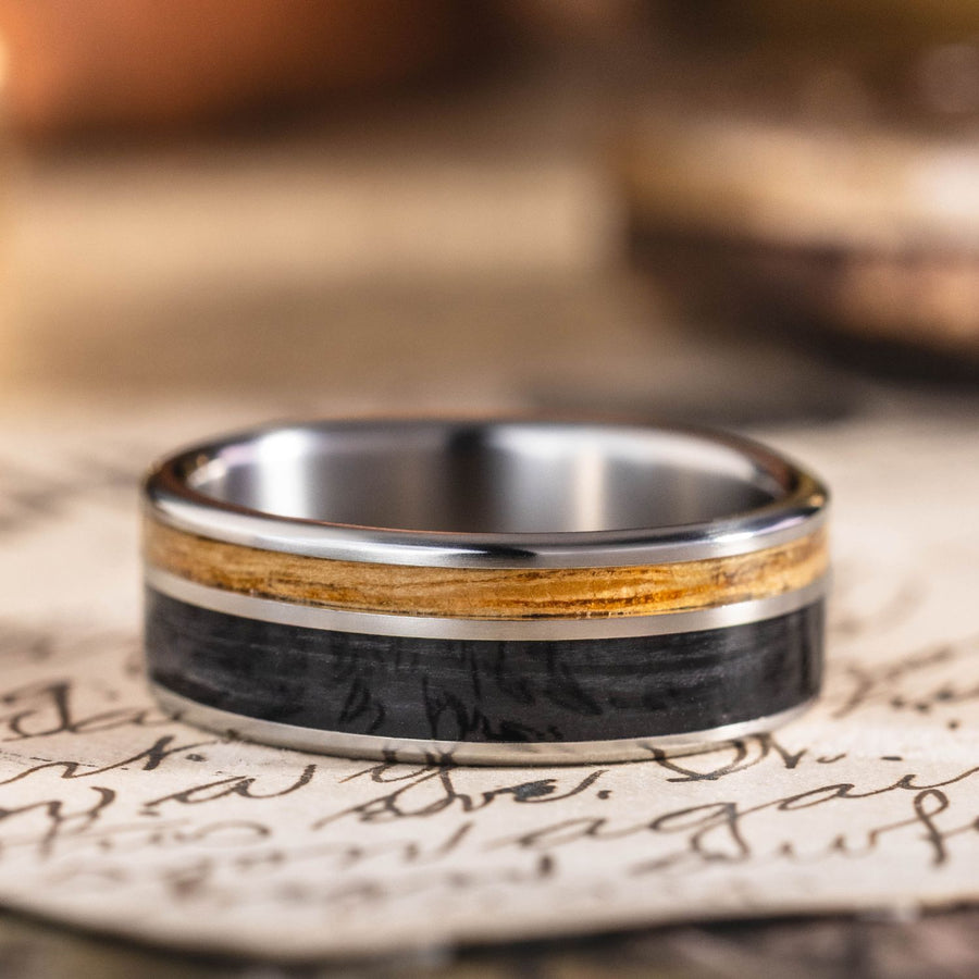 ::Shown in 8mm Wide | Titanium
