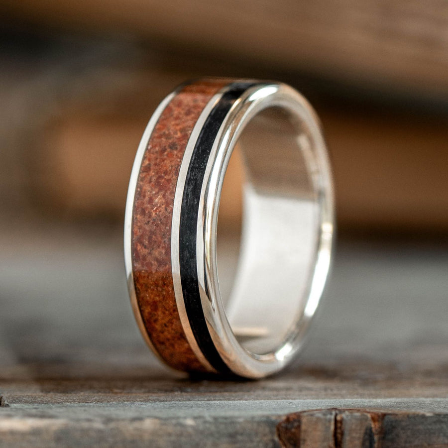 :: Shown in 8mm Wide | White Gold 