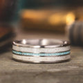 ::Shown in Titanium | 8mm Wide | Light Antler