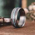 :: Shown in 8mm | Dark Elk Titanium