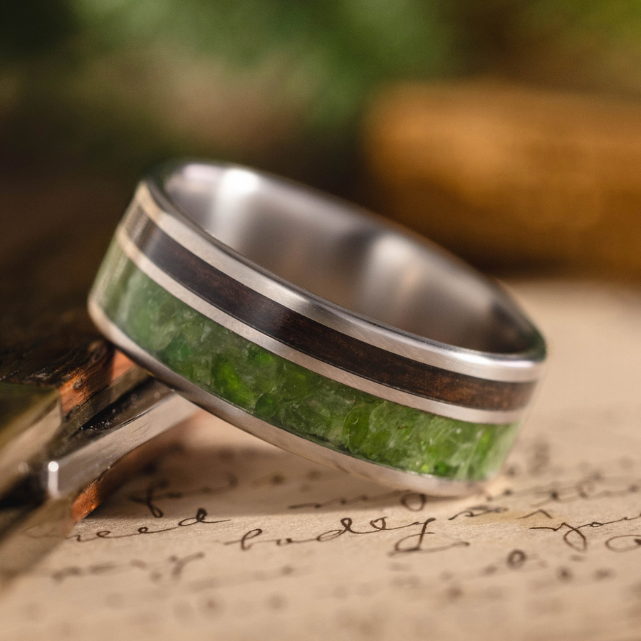 :: Shown in 8mm Wide | Titanium 