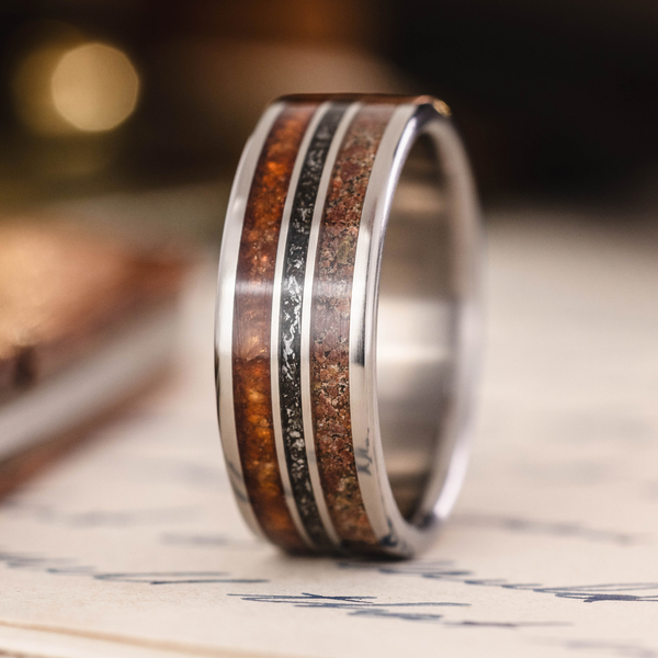 ::Shown in 8mm Wide | Titanium