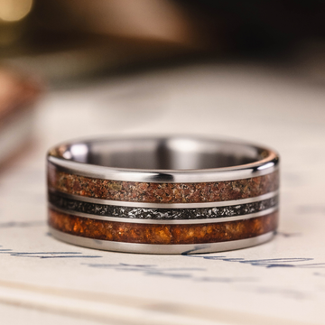 ::Shown in 8mm Wide | Titanium