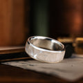 the-kelsey-mens-silver-wedding-band-mother-of-pearl-inlay