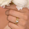 the-larkwood-alouette-pear-diamond-milgrain-contour-bridal-set-rustic-and-main