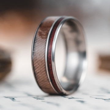 :: Shown in 8mm Wide | Titanium