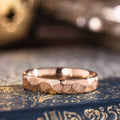 :: Shown in 4mm Wide | Rose Gold 