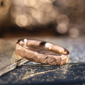 :: Shown in 4mm Wide | Rose Gold 