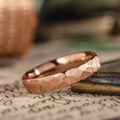 :: Shown in 4mm Wide | Rose Gold 