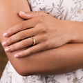 :: Shown in 4mm Wide | Yellow Gold
