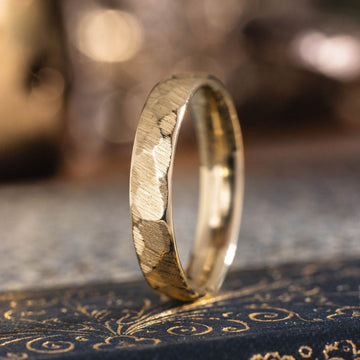 :: Shown in 4mm Wide | Yellow Gold