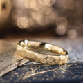 :: Shown in 4mm Wide | Yellow Gold