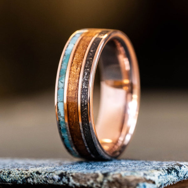 :: Shown in 8mm Wide | Rose Gold 