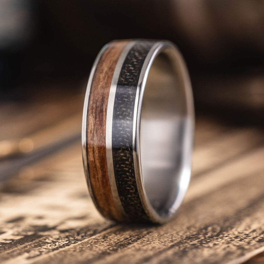 :: Shown in 8mm Wide | Titanium