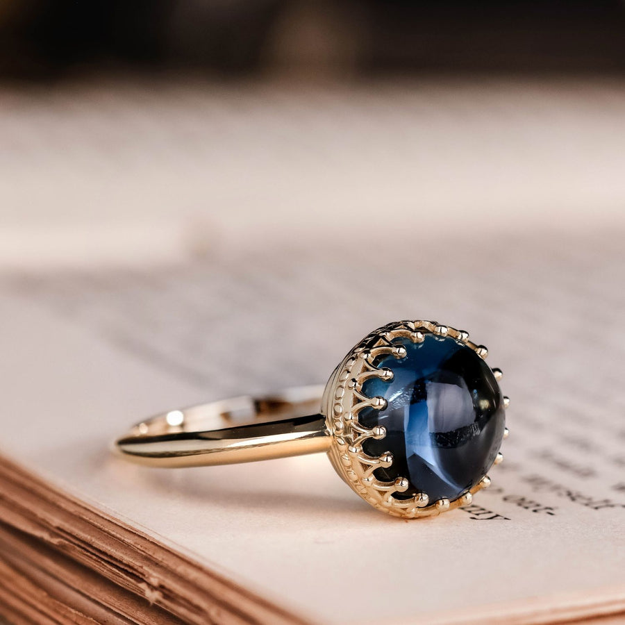 the-maya-natural-blue-topaz-cabochon-ring-crown-prong-bezel-setting