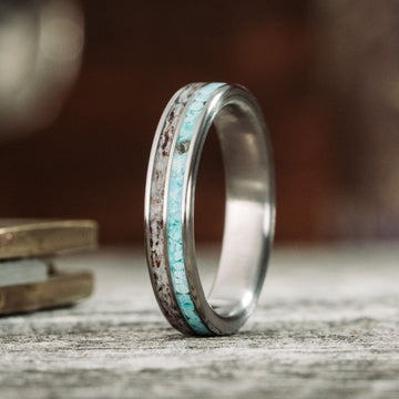 :: Shown in 5mm Wide | Titanium