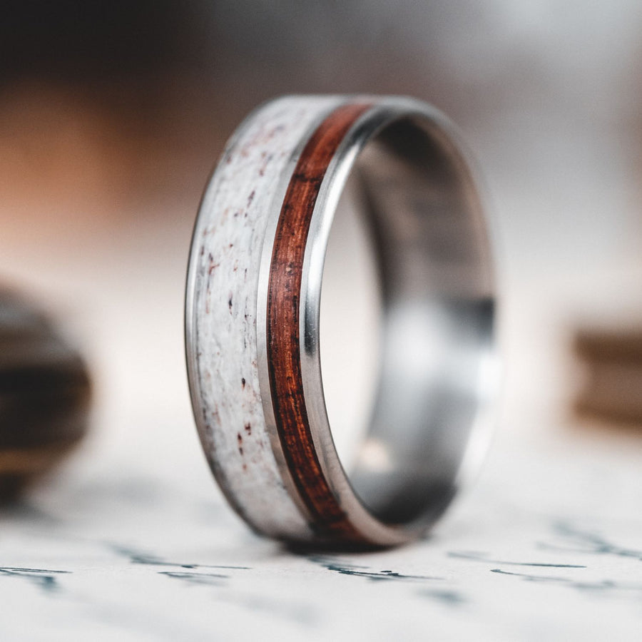 :: Shown in 8mm Wide | Titanium