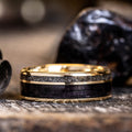 :: Shown in 8mm Wide | Yellow Gold 