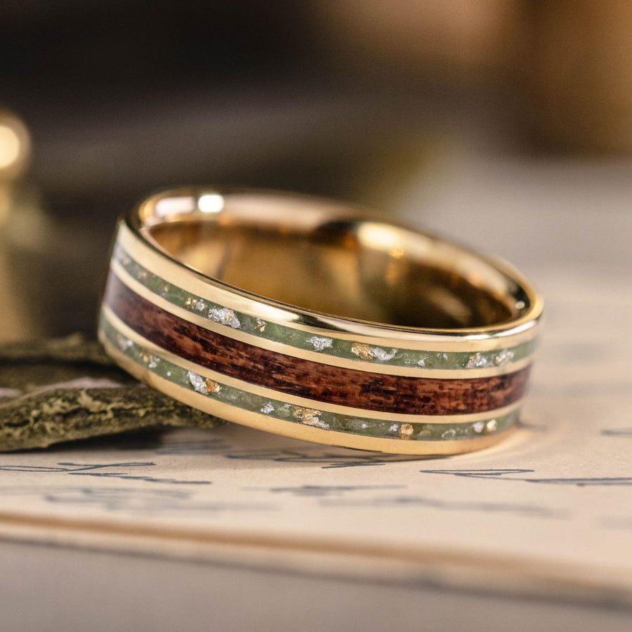 :: Shown in 7mm Wide | Yellow Gold 