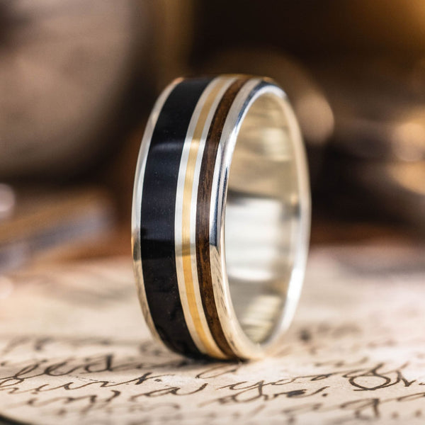::Shown in 8mm Wide | Silver