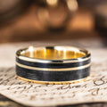 ::Shown in 8mm Wide | 10k Yellow Gold
