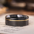 the-olympian-noir-mens-black-titanium-ring-metal-inlay