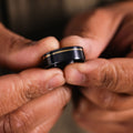 ::Shown in 8mm | Yellow Gold Inlay