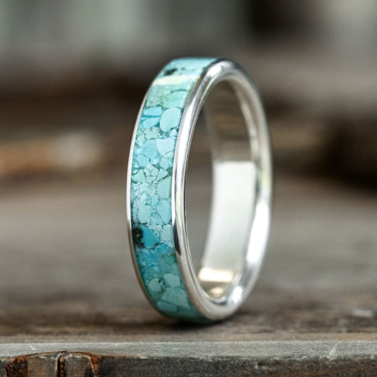 The Open Sky - Sterling Silver & Turquoise Ring – Rustic and Main
