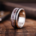 :: Shown in 14k White Gold | 8mm Wide
