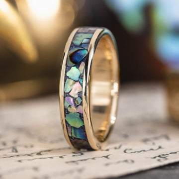 ::Shown in 7mm Wide | 10k Yellow Gold