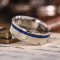 the-pharaoh-mens-gold-wedding-band-with-offset-lapis-lazuli