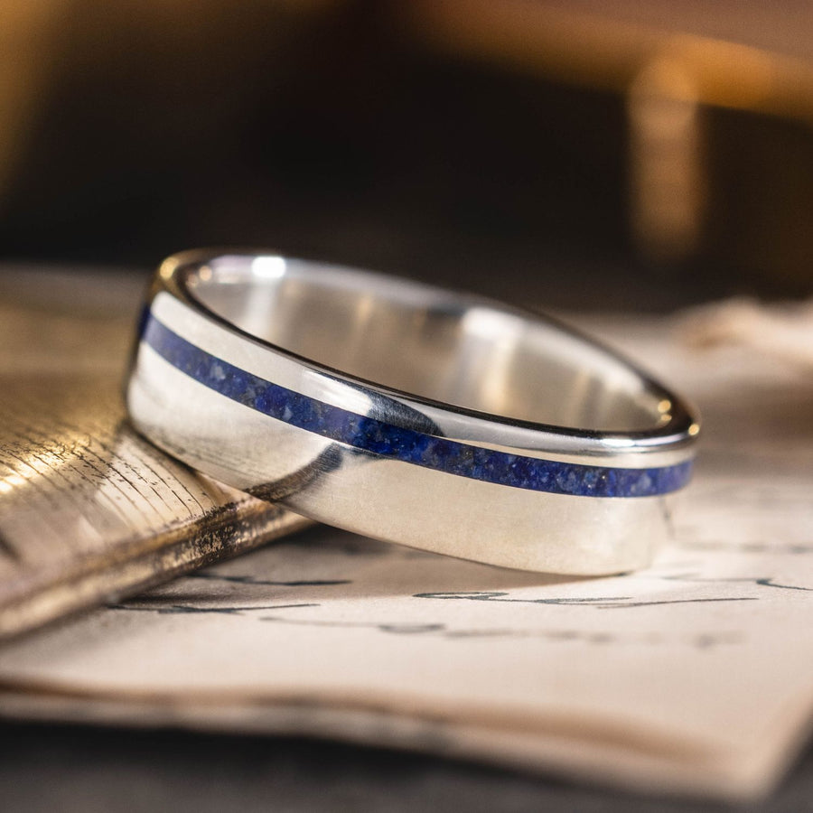 the-pharaoh-mens-silver-ring-lapis-lazuli-inlay