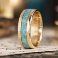 :: Shown in 8mm Wide | Yellow Gold