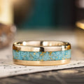 :: Shown in 8mm Wide | Yellow Gold