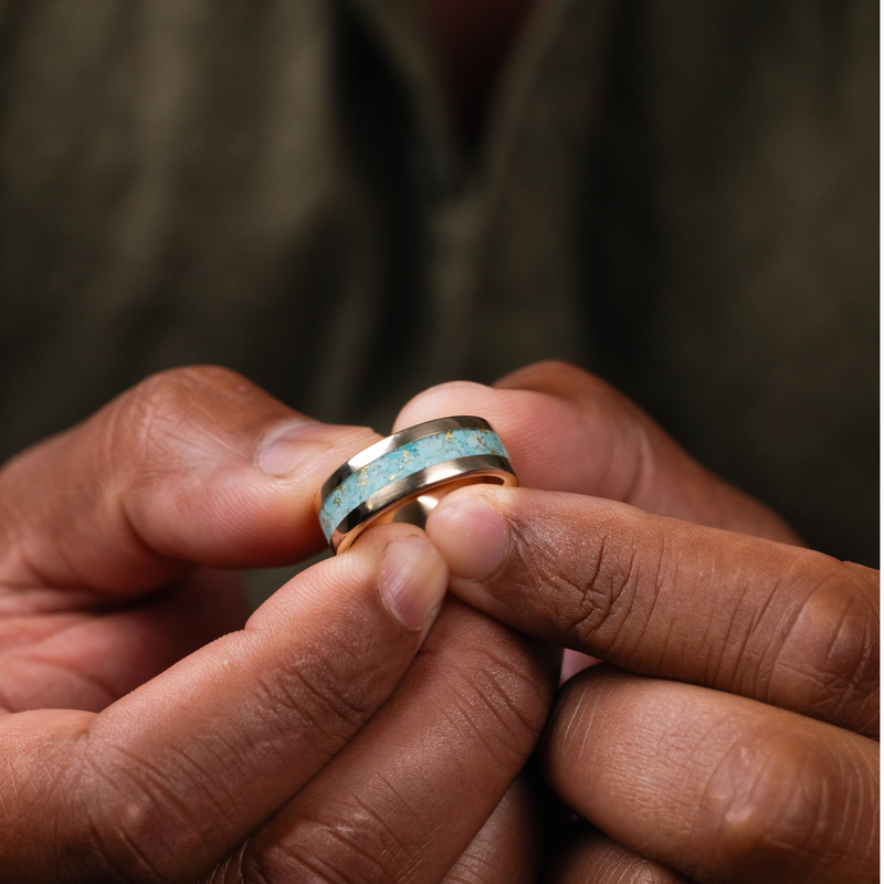 Forged in fire. Finished in gold.