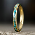 the-phoenix-womens-10k-yellow-gold-and-turquoise-ring-with-gold-flakes