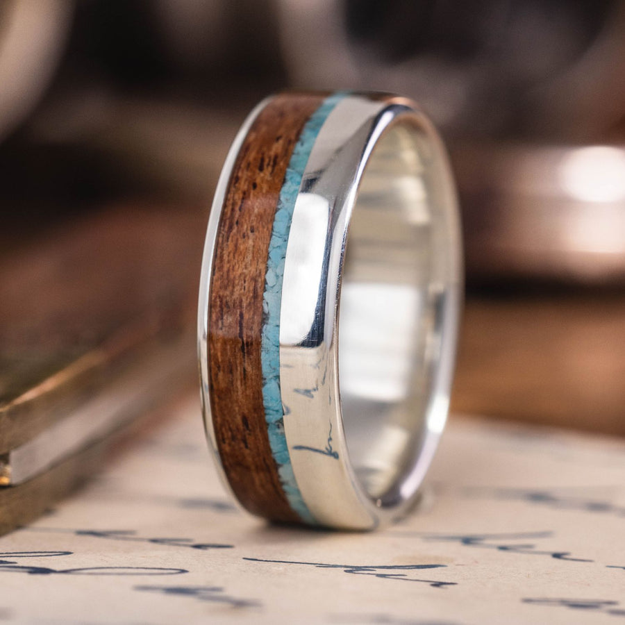 ::Shown in 8mm Wide | Silver 