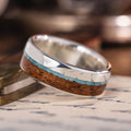 the-reeves-mens-silver-ring-mesquite-wood-turquoise-inlay