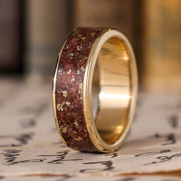 :: Shown in 8mm Wide | Yellow Gold 