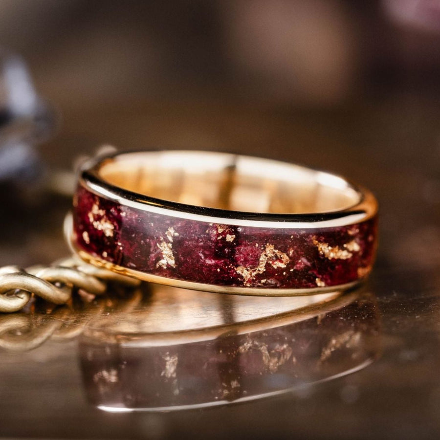 :: Shown in 6mm Wide | Yellow Gold