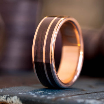 :: Shown in 8mm Wide | Yellow Gold