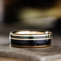 the-rune-mens-gold-wedding-band-moss-agate-obsidian
